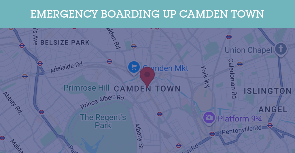 Emergency Boarding Up Services in Camden Town - NW1