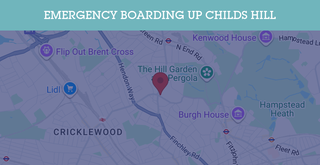Emergency Boarding Up Services in Childs Hill - NW2