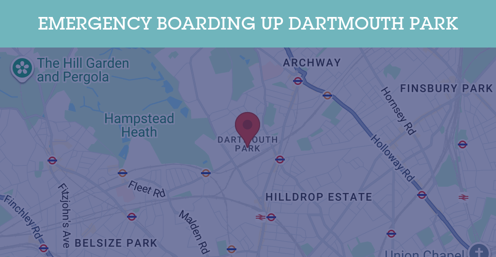 Emergency Boarding Up Services in Dartmouth Park - NW5
