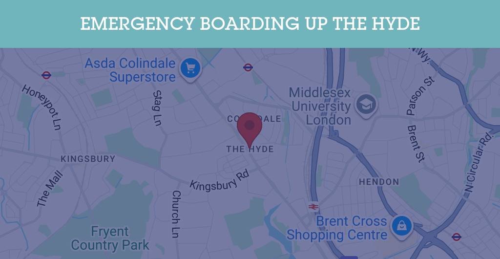 Emergency Boarding Up Services in The Hyde - NW9